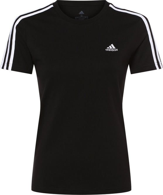 T-shirt Adidas Sportswear w sportowym stylu z okrągłym dekoltem z bawełny