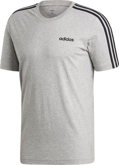 T-shirt Adidas w sportowym stylu z dzianiny z krótkim rękawem