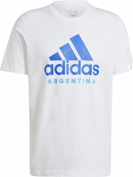T-shirt Adidas w sportowym stylu z krótkim rękawem