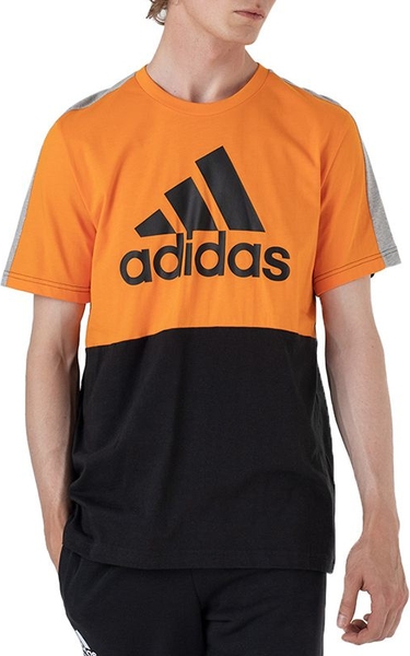 T-shirt Adidas w stylu klasycznym z bawełny