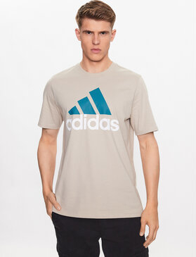 T-shirt Adidas z dżerseju