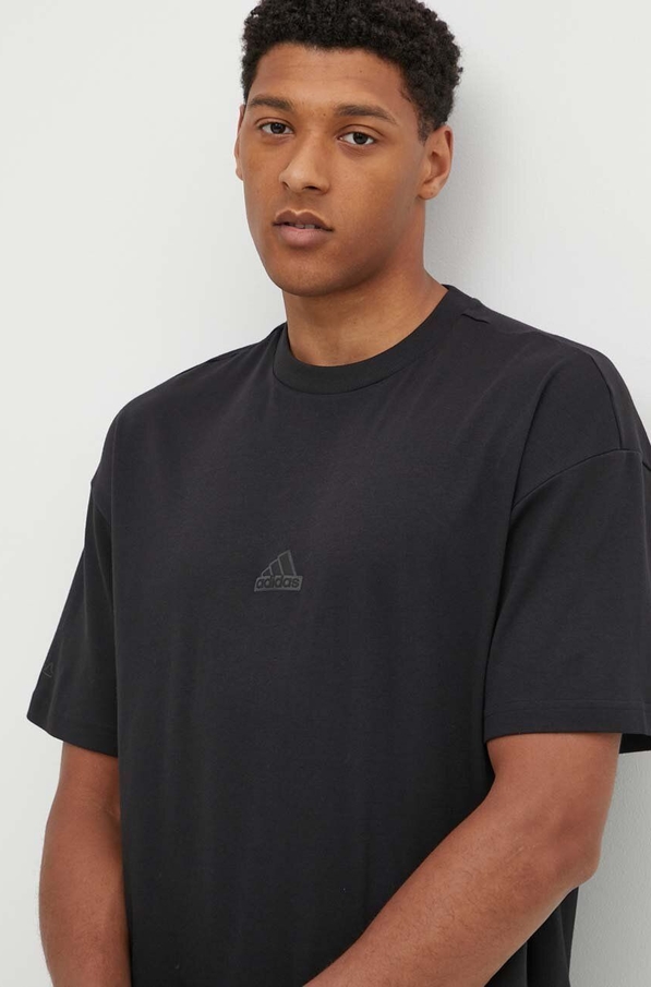 T-shirt Adidas z krótkim rękawem w stylu casual