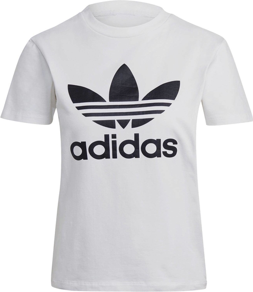 T-shirt Adidas z krótkim rękawem w stylu klasycznym