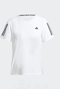 T-shirt Adidas z krótkim rękawem z okrągłym dekoltem