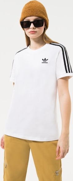 T-shirt Adidas z okrągłym dekoltem