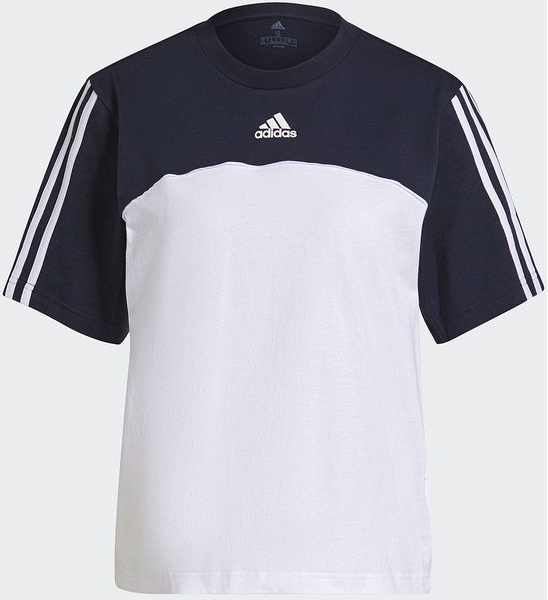 T-shirt Adidas z okrągłym dekoltem z krótkim rękawem