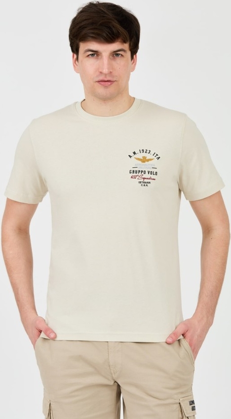 T-shirt Aeronautica Militare w stylu casual