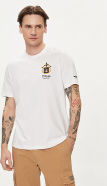 T-shirt Aeronautica Militare z nadrukiem