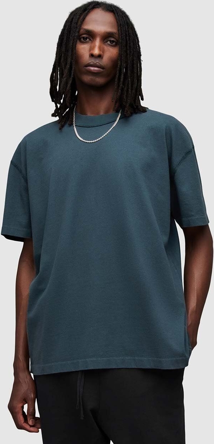 T-shirt AllSaints w stylu casual z bawełny
