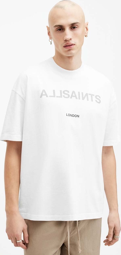 T-shirt AllSaints z bawełny