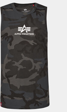T-shirt Alpha Industries w militarnym stylu z krótkim rękawem