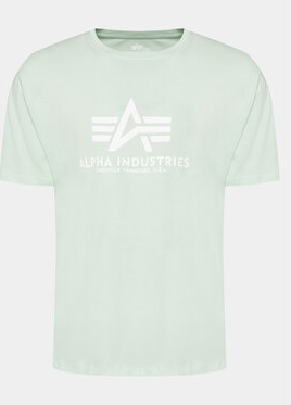 T-shirt Alpha Industries w młodzieżowym stylu z krótkim rękawem