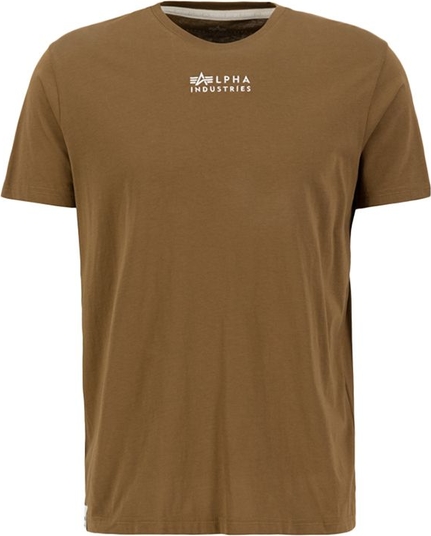 T-shirt Alpha Industries z bawełny z krótkim rękawem w stylu casual