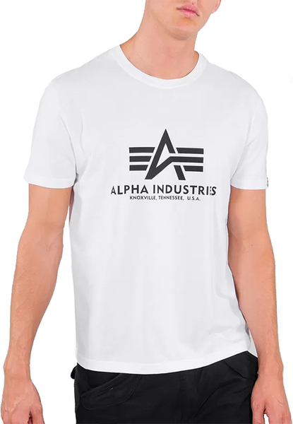 T-shirt Alpha Industries z krótkim rękawem z dżerseju