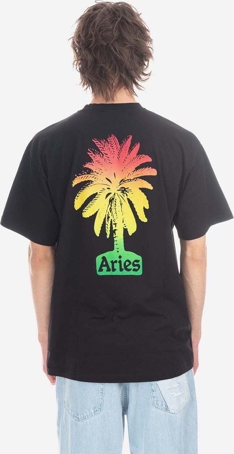 T-shirt Aries z bawełny z nadrukiem