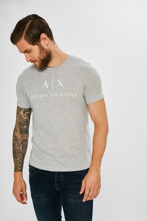 T-shirt Armani Exchange w stylu casual
