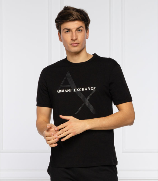 T-shirt Armani Exchange z bawełny