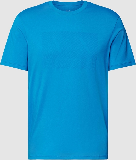T-shirt Armani Exchange z bawełny z nadrukiem