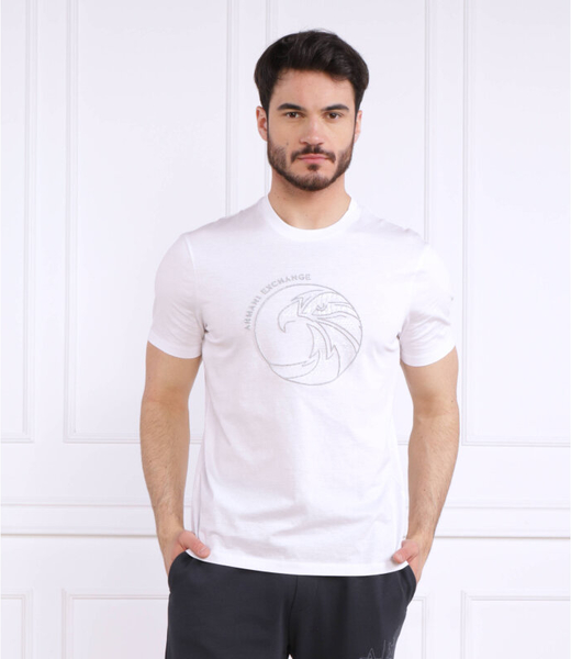 T-shirt Armani Exchange z krótkim rękawem w stylu casual