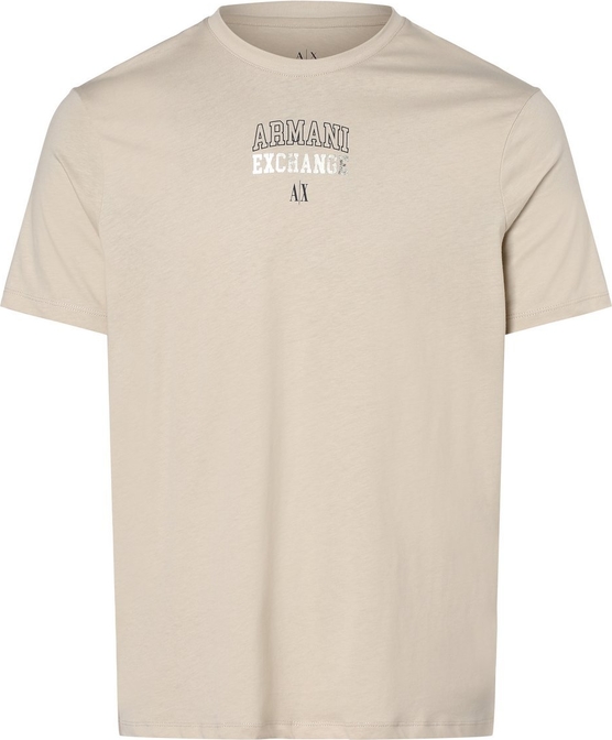 T-shirt Armani Exchange z krótkim rękawem w stylu casual z bawełny