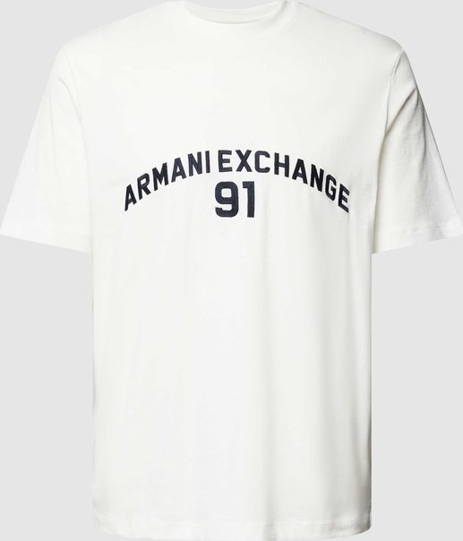 T-shirt Armani Exchange z nadrukiem