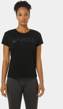 T-shirt ASICS w sportowym stylu z krótkim rękawem z okrągłym dekoltem