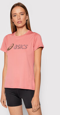 T-shirt ASICS w sportowym stylu z okrągłym dekoltem z krótkim rękawem