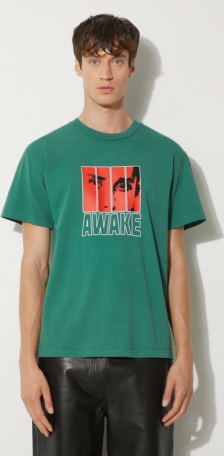 T-shirt Awake Ny z bawełny