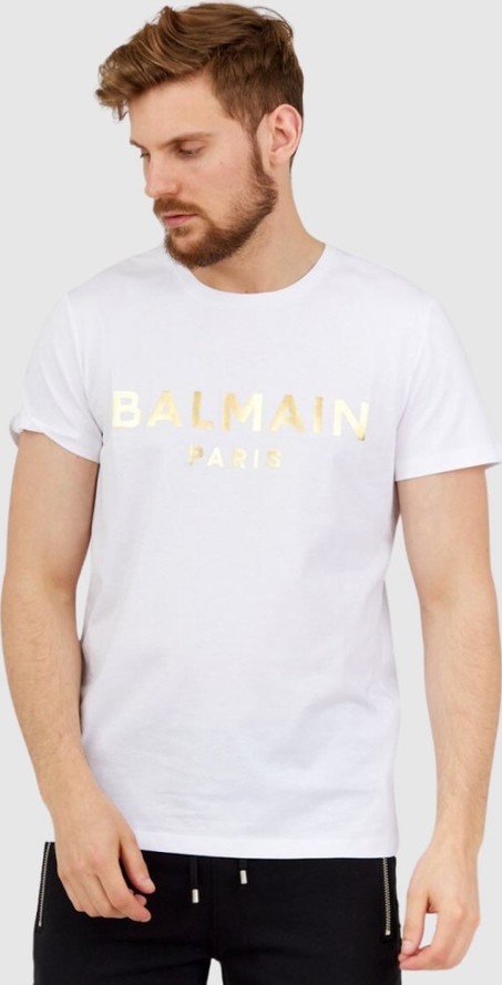 T-shirt Balmain w młodzieżowym stylu