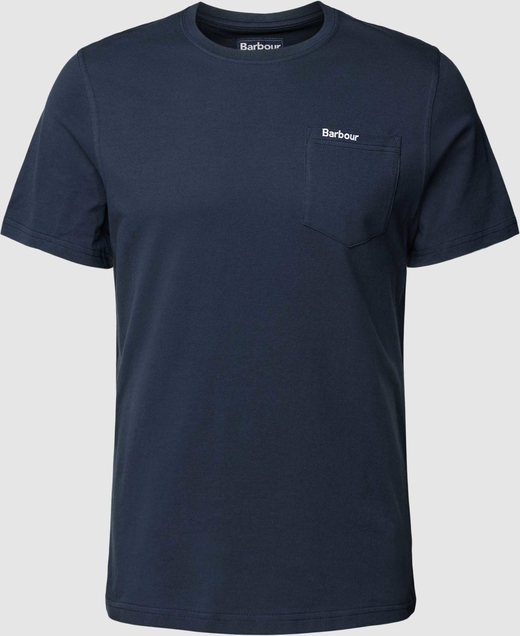 T-shirt Barbour z bawełny