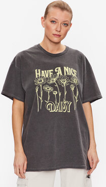 T-shirt Bdg Urban Outfitters z krótkim rękawem z okrągłym dekoltem w młodzieżowym stylu