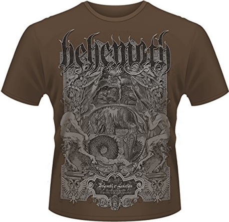 T-shirt Behemoth z krótkim rękawem z nadrukiem