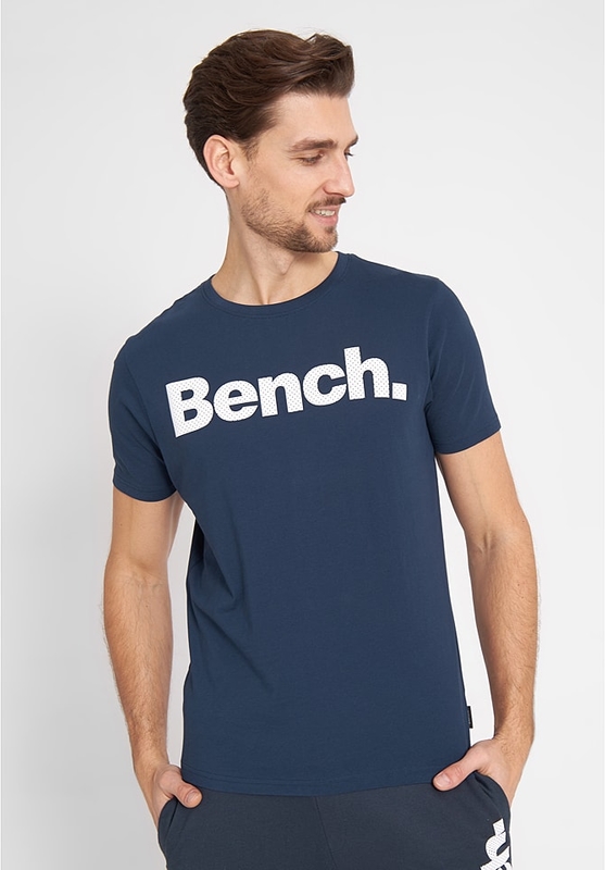 T-shirt Bench z bawełny z krótkim rękawem