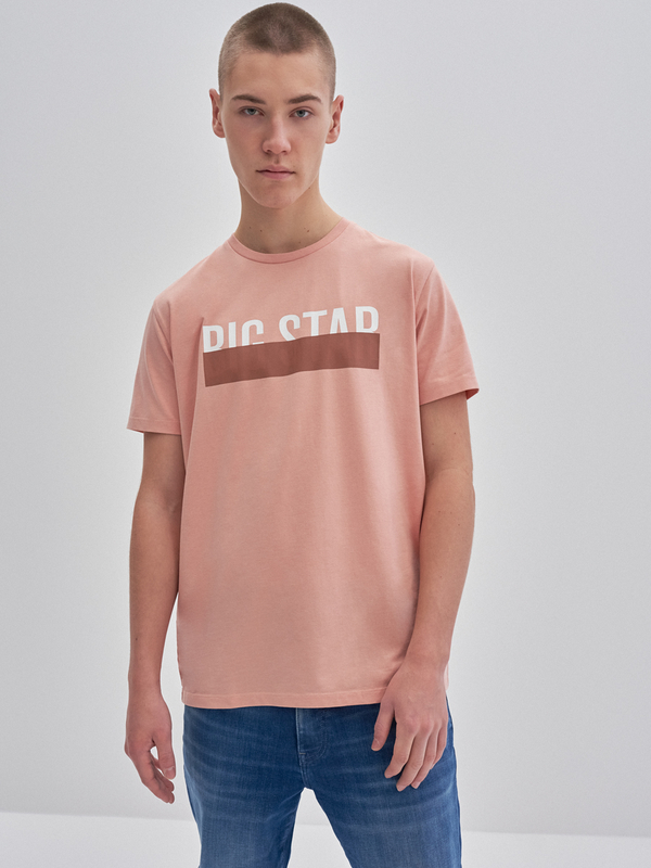 T-shirt Big Star z krótkim rękawem w młodzieżowym stylu