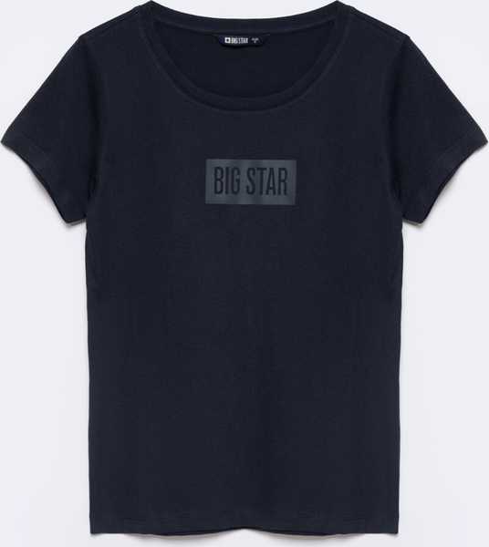 T-shirt Big Star z krótkim rękawem z okrągłym dekoltem w stylu casual