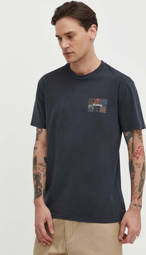 T-shirt Billabong z bawełny z krótkim rękawem