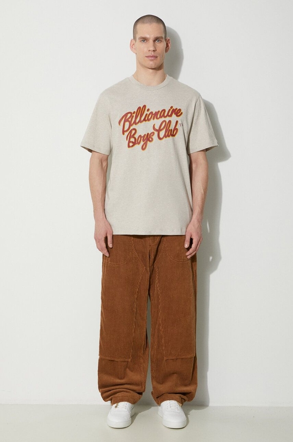 T-shirt Billionaire Boys Club z bawełny w młodzieżowym stylu z krótkim rękawem