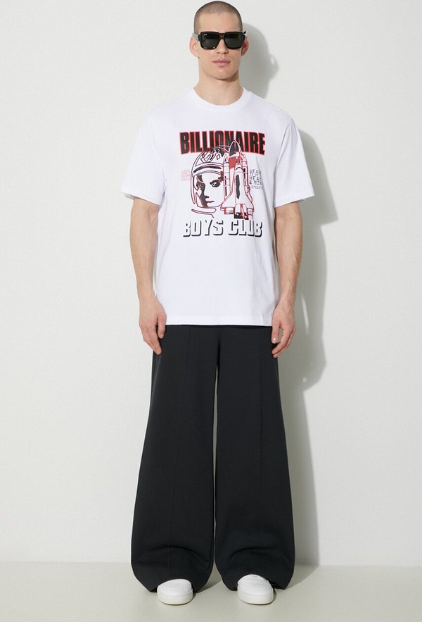 T-shirt Billionaire Boys Club z krótkim rękawem z nadrukiem