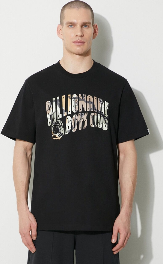 T-shirt Billionaire Boys Club z krótkim rękawem z nadrukiem w młodzieżowym stylu