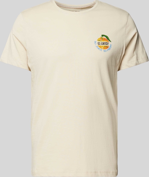 T-shirt Blend z krótkim rękawem z bawełny