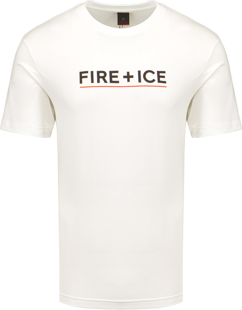 T-shirt Bogner Fire+ice z krótkim rękawem z bawełny
