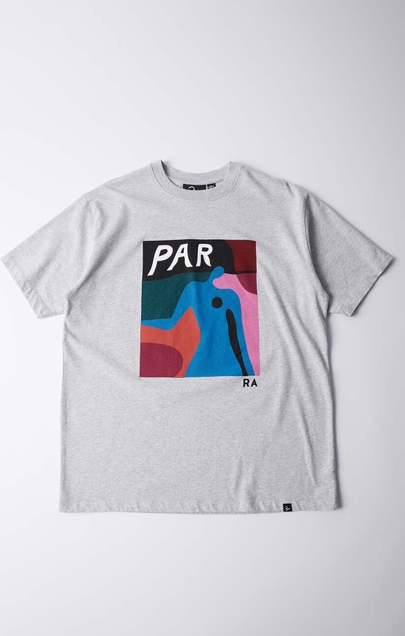 T-shirt By Parra w młodzieżowym stylu z bawełny z krótkim rękawem