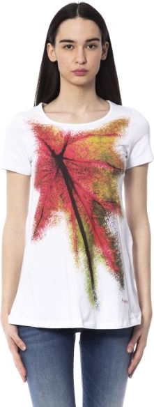 T-shirt Byblos z okrągłym dekoltem z krótkim rękawem