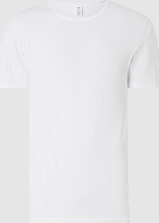 T-shirt Calida z bawełny w stylu casual z krótkim rękawem
