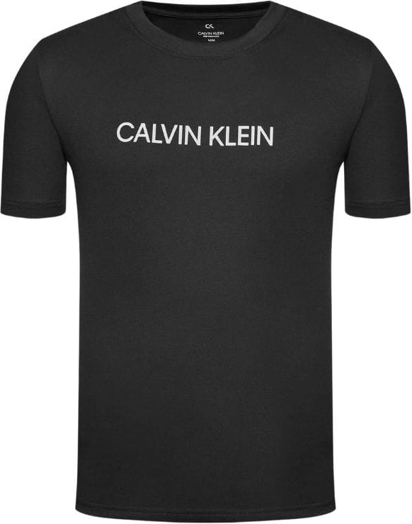 T-shirt Calvin Klein w młodzieżowym stylu z bawełny z krótkim rękawem