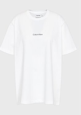 T-shirt Calvin Klein w stylu casual z krótkim rękawem