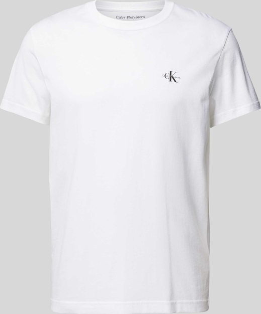 T-shirt Calvin Klein w stylu casual z nadrukiem