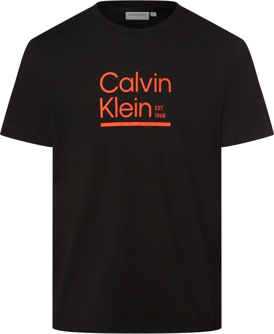 T-shirt Calvin Klein z bawełny w stylu klasycznym