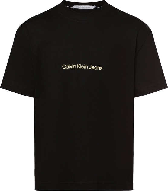 T-shirt Calvin Klein z bawełny z nadrukiem