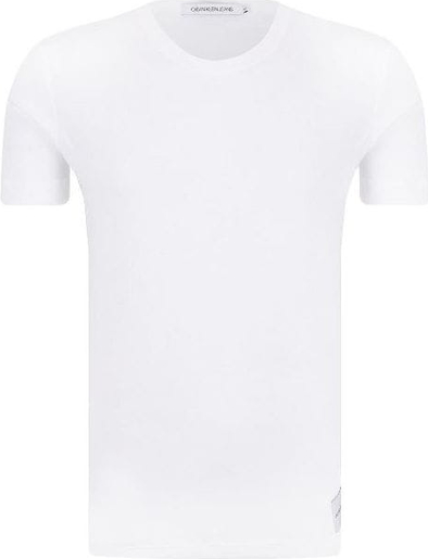 T-shirt Calvin Klein z dżerseju w stylu casual